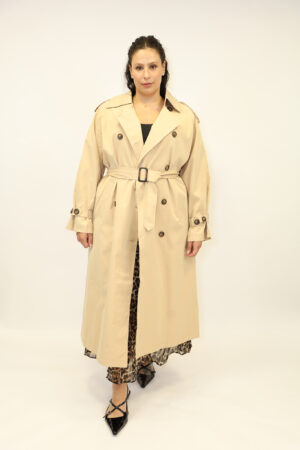 טרנץ' ארוך Anna | בז