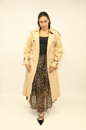 טרנץ' ארוך Anna | בז