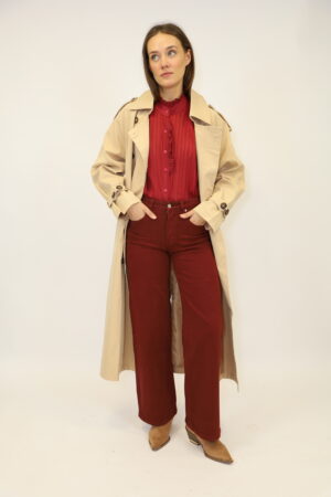 טרנץ' ארוך Anna | בז