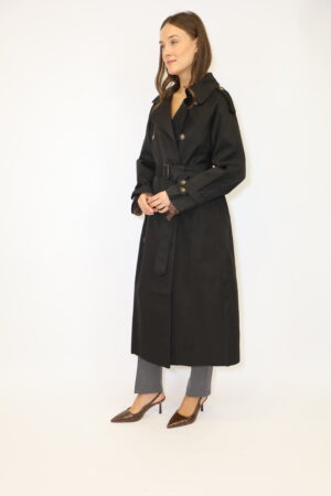 טרנץ' ארוך Anna | שחור