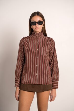 חולצה Inès | בורדו