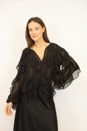 חולצת Valentina | שחור