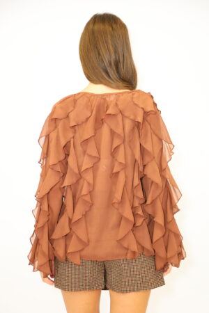 חולצת Valentina | קפה