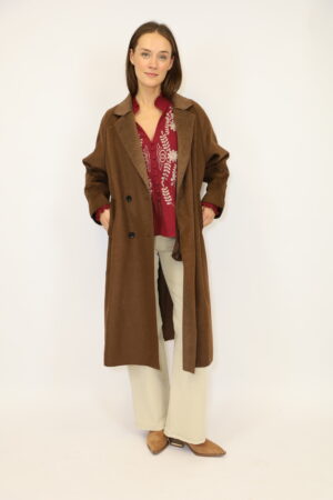 מעיל ארוך Célia | קפה
