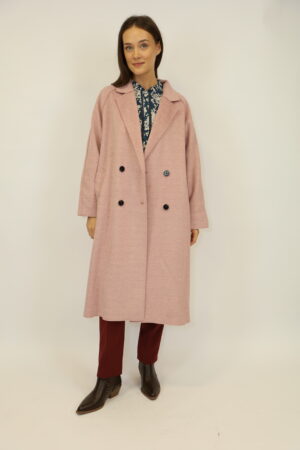 מעיל ארוך Célia | ורוד