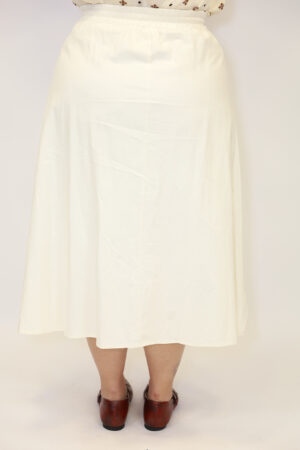 חצאית מקסי Mila | לבן