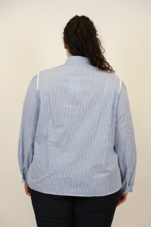 חולצה עם פסים Katy | כחול