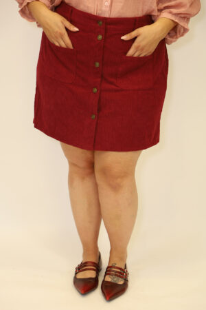 חצאית מיני Sofia | בורדו
