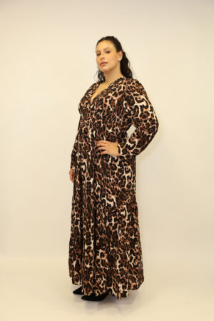 שמלה מקסי Nina | נמר