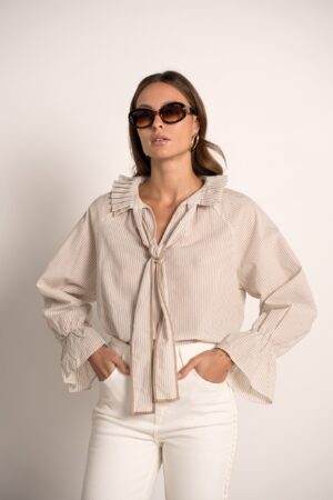 חולצה Nina | בז