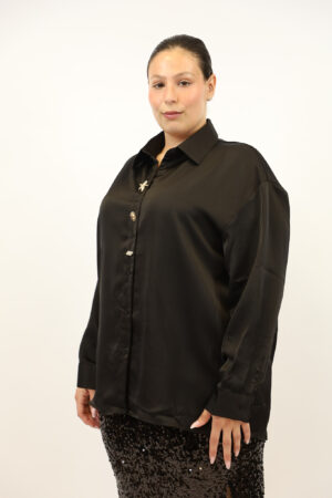 חולצה סטאן Donna | שחור