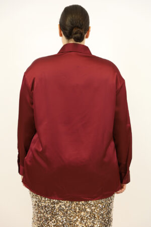 חולצה סטאן Donna | בורדו