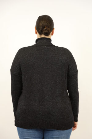 סריג אוברסייז Kylie | שחור