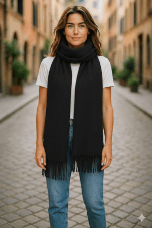 צעיף Alma |שחור – EF-77389-BLACK