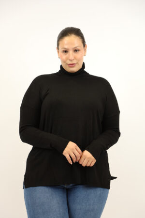 סריג אוברסייז Aude | שחור – EF-8211-BLACK