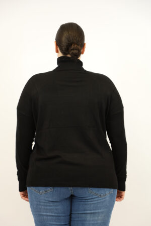 סריג אוברסייז Aude | שחור