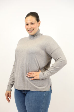 סריג אוברסייז Aude | אפור