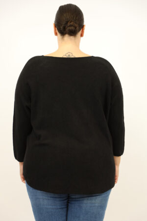 סריג אוברסייז Lolita | שחור