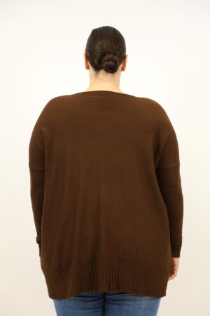 סריג אוברסייז Claire | שוקו