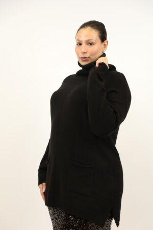 סריג אוברסייז Julie | שחור