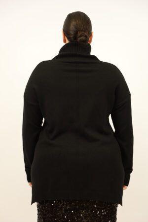 סריג אוברסייז Julie | שחור