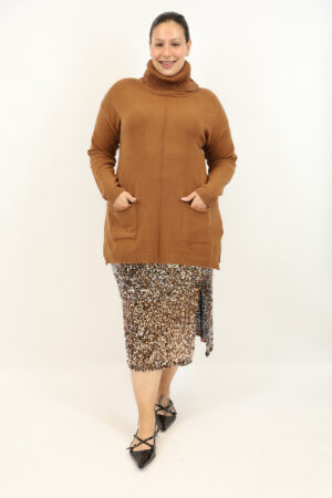 סריג אוברסייז Julie | קאמל