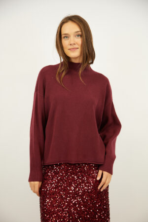 סריג קלאסי Anaïs | בורדו – IV-PR2297-BORDO