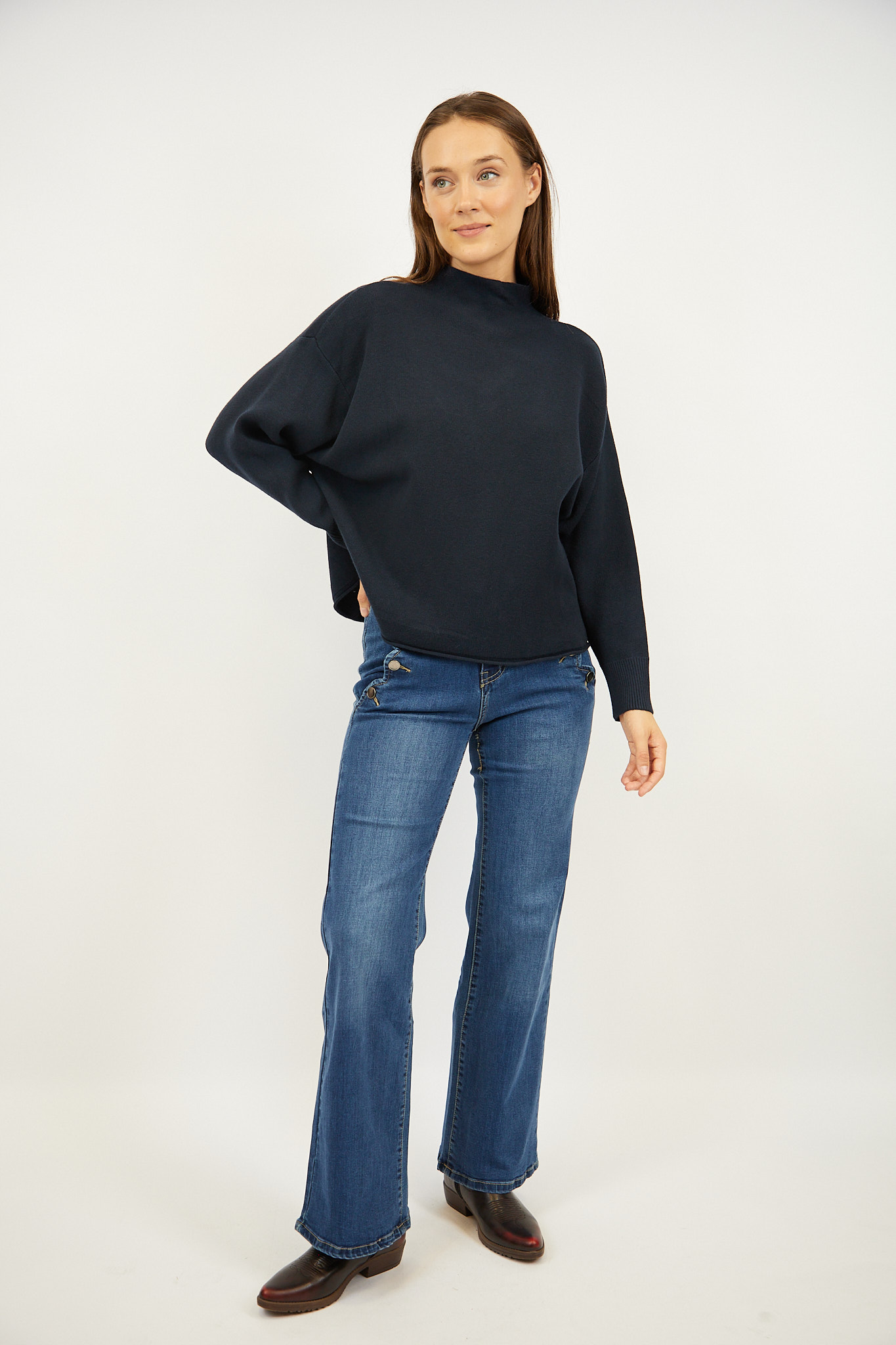 סריג קלאסי Anaïs | נייבי – IV-PR2297-NAVY