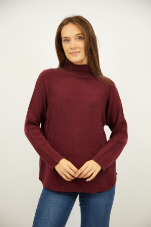 סריג קלאסי Héloïse | בורדו – IV-PR25826-BORDO