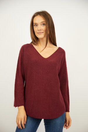 סריג קלאסי Ophélie | בורדו – IV-PR88725-BORDO