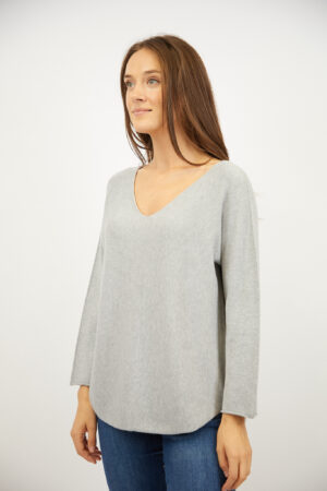 סריג קלאסי Ophélie | אפור