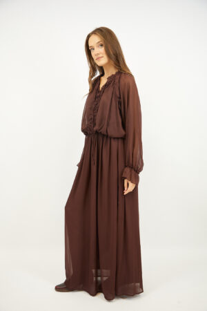 שמלה מקסי Diane | שוקו