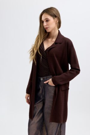 קרדיגן ארוך Kylie | קפה