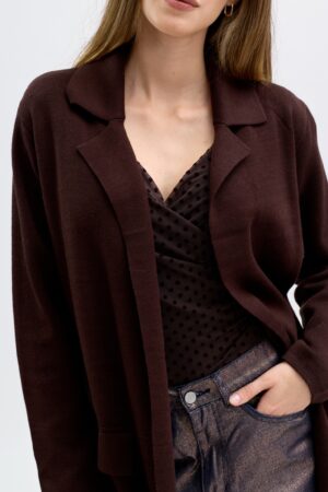 קרדיגן ארוך Kylie | קפה