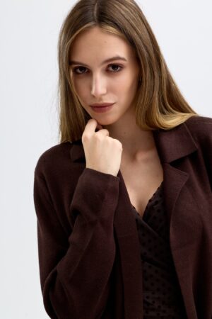 קרדיגן ארוך Kylie | קפה