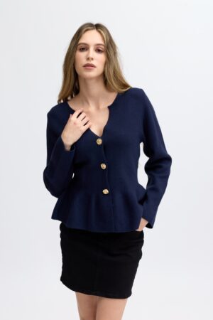 סריג קלאסי Denise | נייבי – JSM-JP8173-NAVY