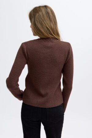 סריג עם כפתורים Muriel | קפה