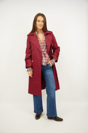 מעיל ארוך Jennifer | יין