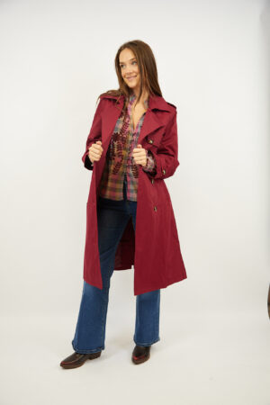 מעיל ארוך Jennifer | יין