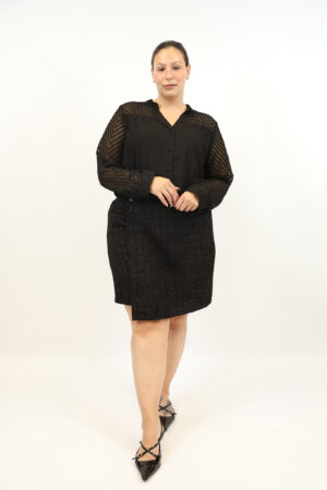 חצאית מיני Claire | שחור – ML-M912-5-2150-BLACK