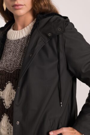 מעיל פארקה Ambre | שחור