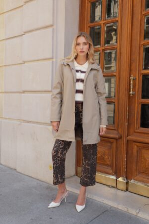 מעיל פארקה Ambre | אבן