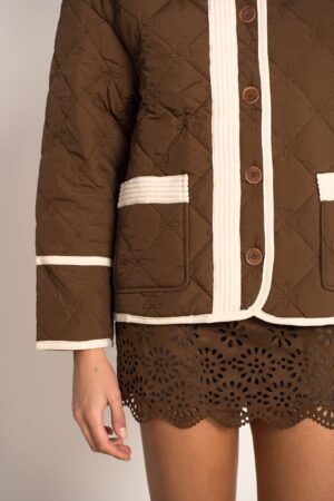 ג׳קט קצר Agathe | חום