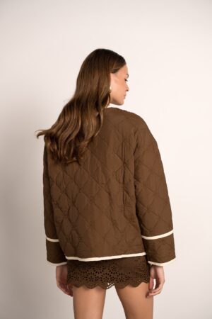 ג׳קט קצר Agathe | חום