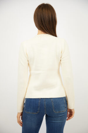 סריג עם כפתורים Muriel | בז