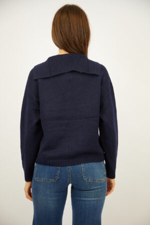 קרדיגן בסריגה עדינה Lola | נייבי