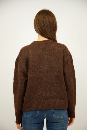 סריג טקסטורל Zoé | חום