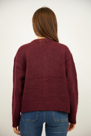 סריג טקסטורל Zoé | בורדו