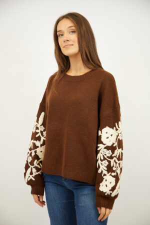 סריג עם תחרה Lawrence | קפה בז