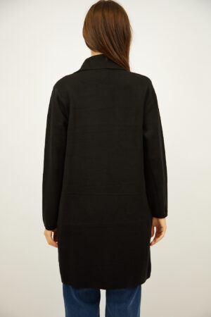 קרדיגן ארוך Kylie | שחור